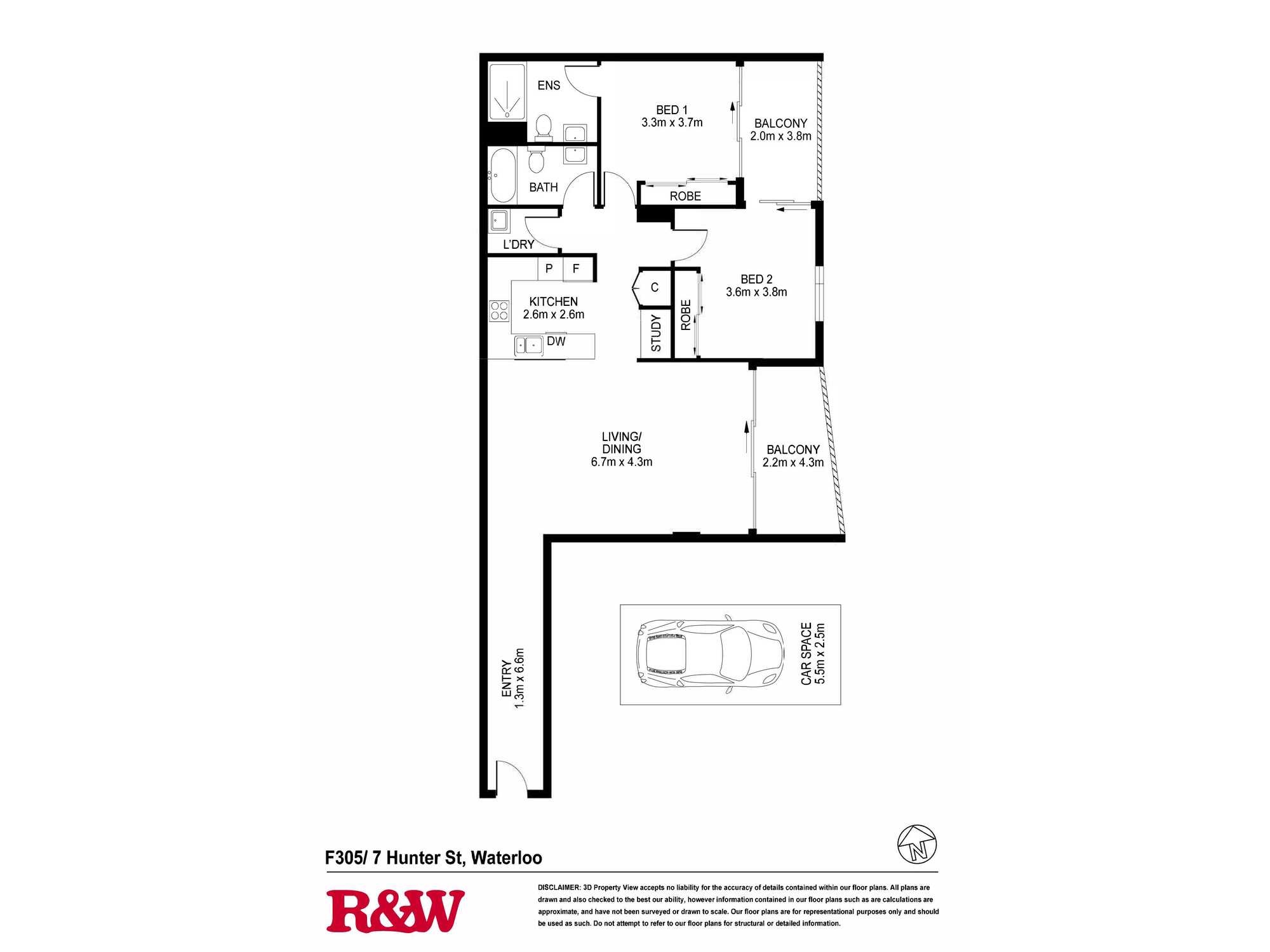 F305/7 Hunter Street Waterloo F305/7 Hunter Street Waterloo