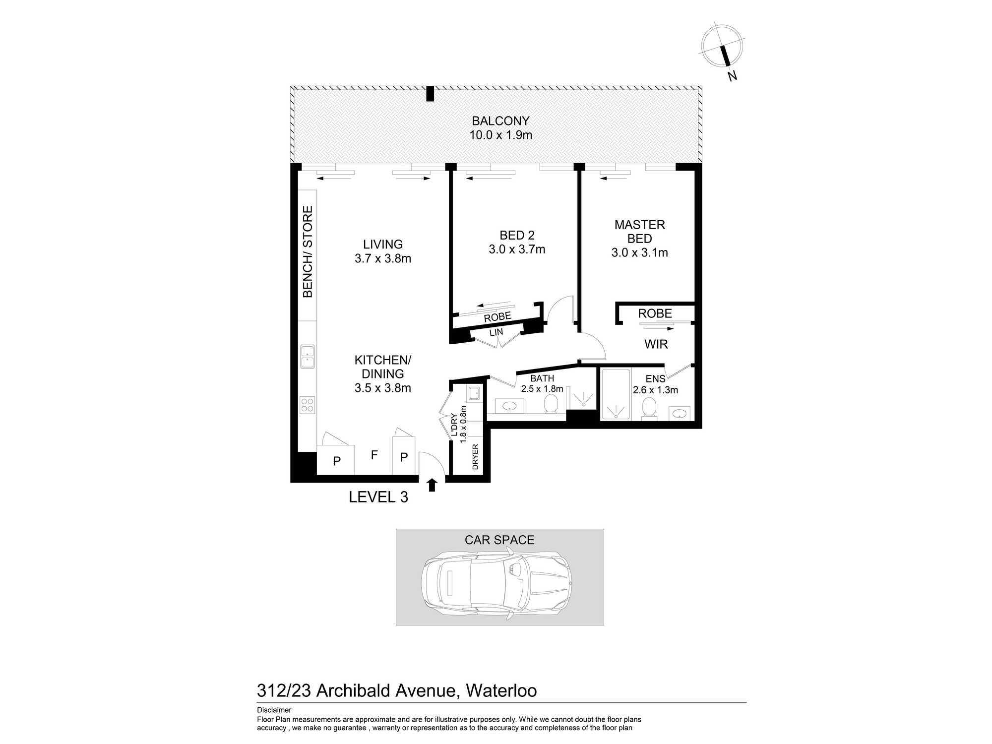 312/23 Archibald Avenue Waterloo 312/23 Archibald Avenue Waterloo
