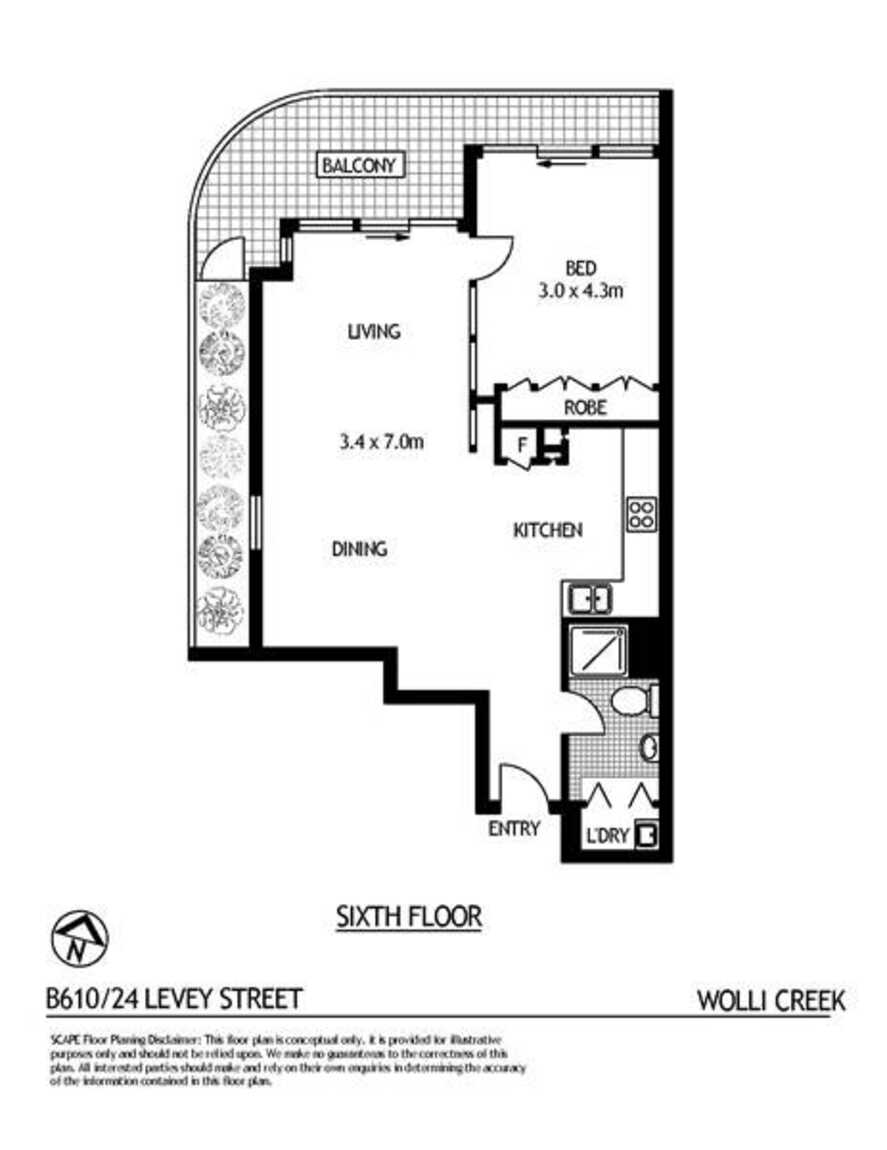 B610/24 Levey Street Wolli Creek