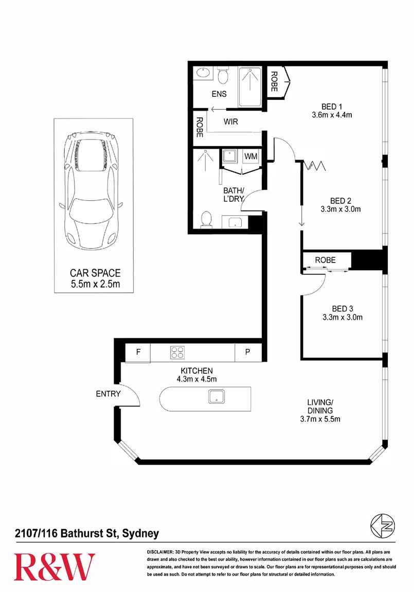 2107/116 Bathurst Street Sydney