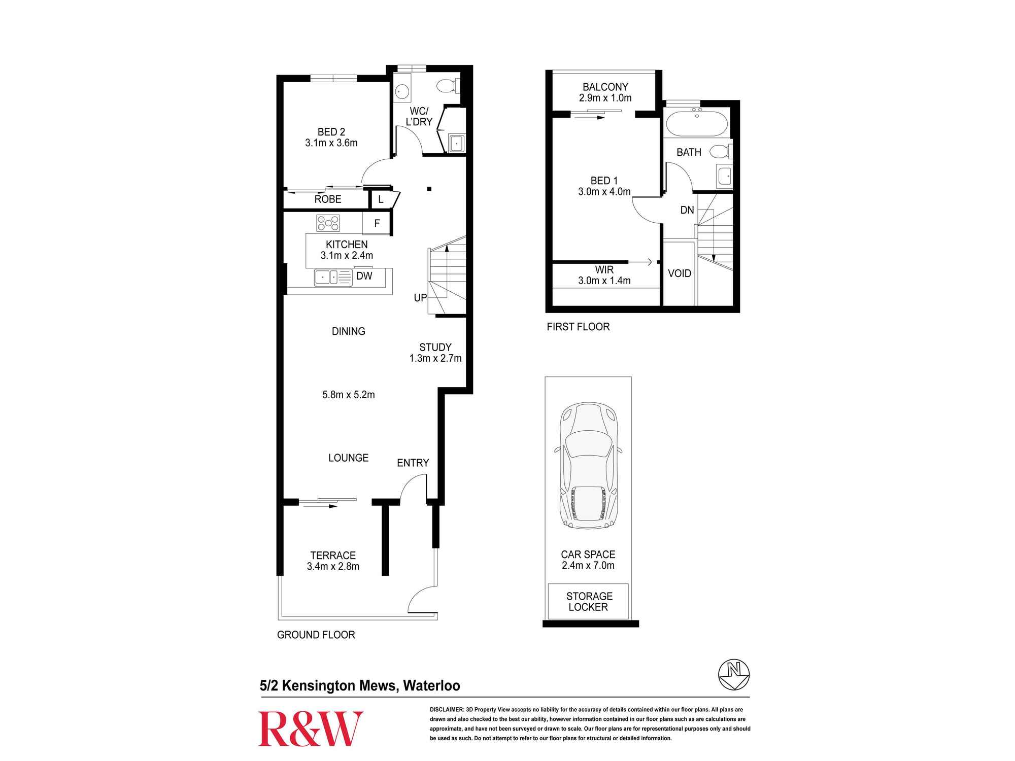 5/2 Kensington Mews Waterloo