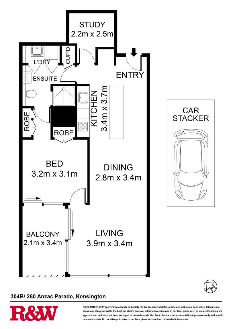304B/260 Anzac Parade Kensington